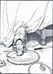 She Went to the Fishmongers to Buy Him Some Fish, but When She Came Back He Was Licking the Dish by Frank Adams